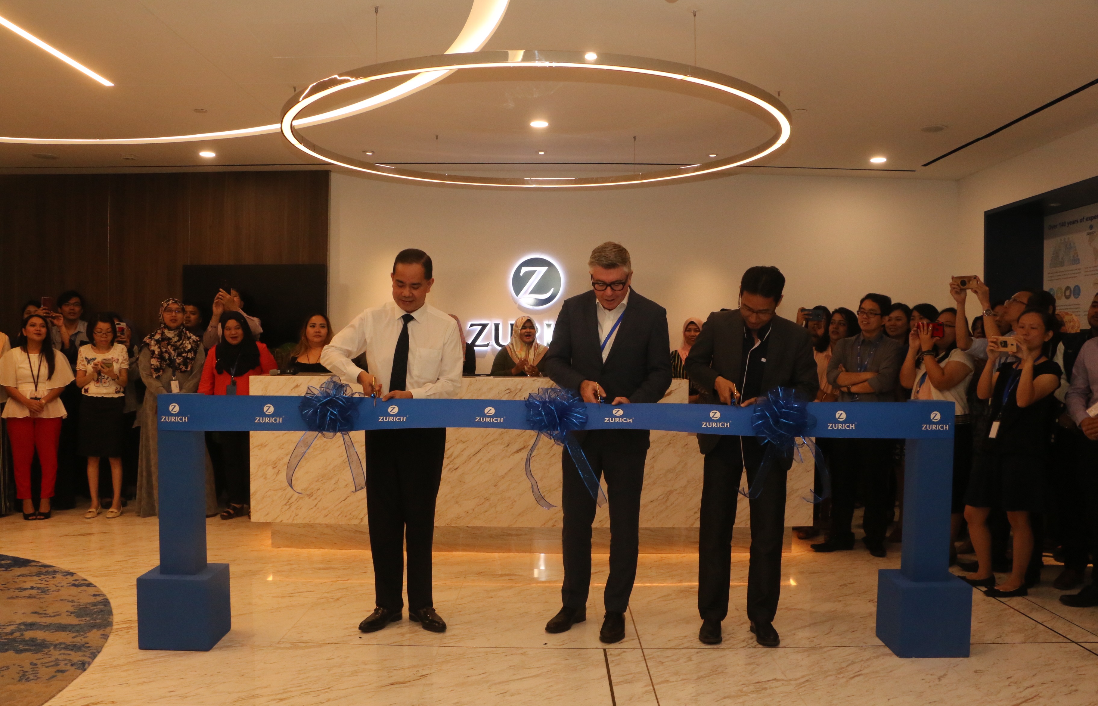 Zurich head office opening ceremony
